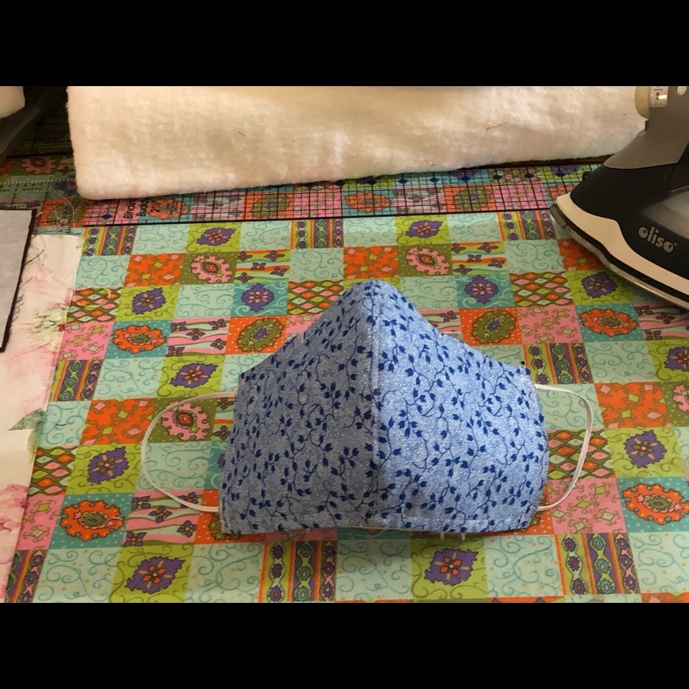 fHandmade Face Mask (Adult Size) Ear Loop Style